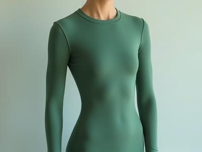 シームレスロングスリーブトップ